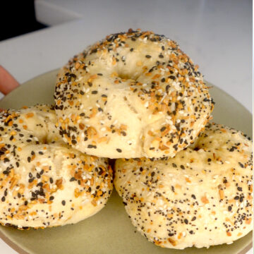 4 ingredient everything bagels