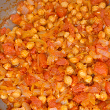 quick moroccan chickpea stew