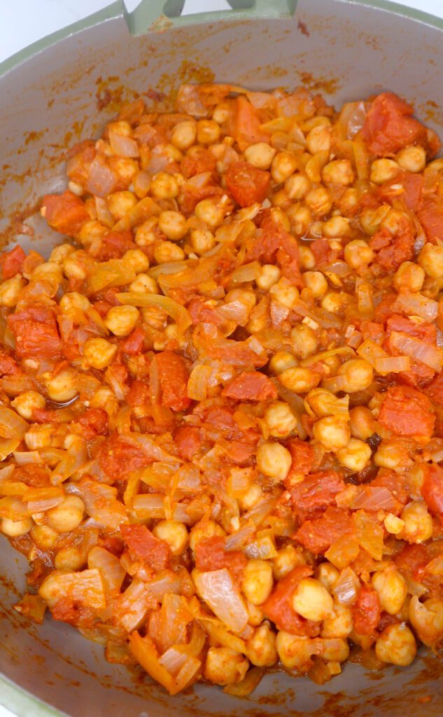 quick moroccan chickpea stew