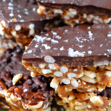 vegan rice crispy treat