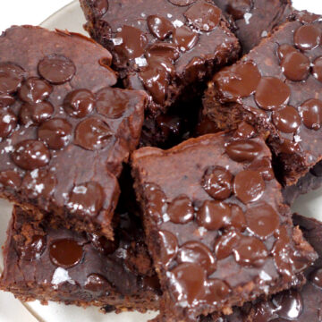 vegan black bean brownies