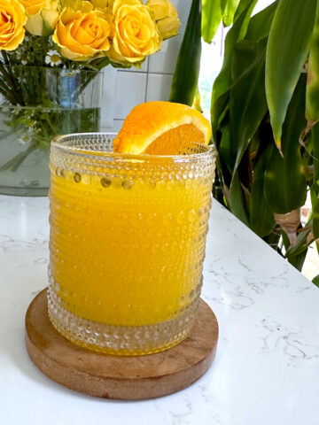 orange turmeric ginger mocktail