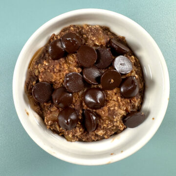 single serve baked oats