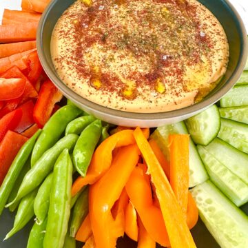 red pepper hummus