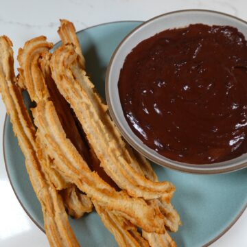 churros and chocolate