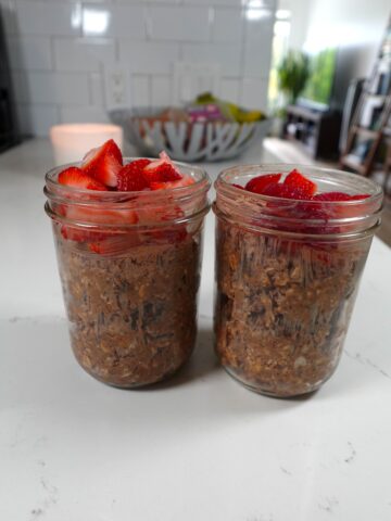 overnight oats chocolate